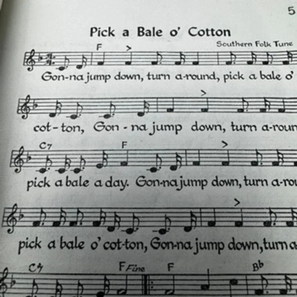 Vintage Alabama Sings Song Book, Cooperative Recreation Service, 1954